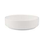 Kadra VT-1252, 17.5 Oz 6-Inch Vikko Thunder Porcelain White Matte Round Modern Salad Bowl, 36/CS