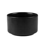 Kadra VT-1253, 14 Oz 4.2-Inch Vikko Thunder Porcelain Black Matte Round Modern Soup Bowl, 36/CS