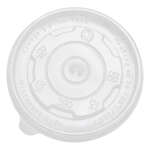 Karat C-KDL100-PP, 100-mm PP Flat Lid for 12 Oz Containers, 1000/Cs