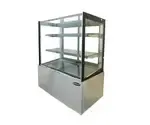Kool-It KBF-36D, 36-inch Dry Non-Refrigerated Flat Glass Display Case
