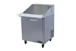 Kool-It KSTM-27-1, 27-inch Refrigerated Mega Top Salad/Sandwich Prep Table