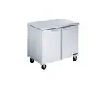 Kool-It KUCF-36-2, 36-inch 2 Solid Doors Undercounter Freezer