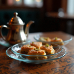 LAV AJD268, 4.33-Inch Ajda Round Glass Turkish Teacup Saucer, EA