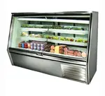 Leader ERHD72, 72x34x53-Inch Refrigerated Deli Case, Self-Contained, Gravity Coil, ETL Listed