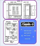 Leader LS54 Sliding 2-door Reach In Commercial Refridgerator