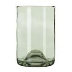 Libbey 97286, 12 Oz Spanish Green Repurposed Wine Bottle Double Old Fashioned Glass, DZ (Discontinued)