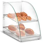 Marchia Display Company Marchia CA70, 14-Inch Curved Glass Dry Countertop Food Display Case