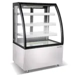 Marchia Display Company Marchia MBT36, 36-Inch Curved Glass Refrigerated Bakery Display Case, High Volume