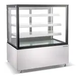 Marchia Display Company Marchia MBT48-ST, 48-Inch Straight Glass Refrigerated Bakery Display Case