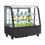 Marchia Display Company Marchia MDC100 27-inch Refrigerated Countertop Display Case, Black