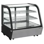 Marchia Display Company Marchia MDC121, 28-Inch Countertop Refrigerated Curved Glass Bakery Display Case with LED Lighting