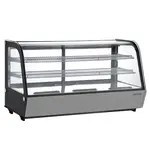 Marchia Display Company Marchia MDC261, 48-Inch Countertop Refrigerated Curved Glass Bakery Display Case with LED Lighting