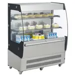 Marchia Display Company Marchia MDS200 40-inch Open Air Refrigerated Display Merchandiser, 49-inch Height S/S