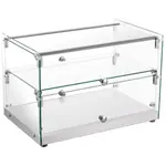 Marchia Display Company Marchia SA50, 22-Inch Dry Glass Countertop Bakery Display Case, Dual Service
