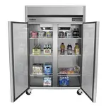 Maxx Cold MCRT-49FDHC Reach-In Refrigerator, Double Door, Top Mount