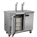 Maxx Cold MXBD48-2SHC Two Keg, Two Tower Beer Dispenser