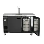 Maxx Cold MXBD60-1B Two Keg, One Tower Beer Dispenser