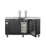 Maxx Cold MXBD72-2BHC Three Keg, Two Tower Beer Dispenser