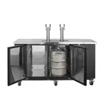 Maxx Cold MXBD72-2BHC Three Keg, Two Tower Beer Dispenser