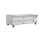 Maxximum Maxx Cold MXCB72HC Four Drawer Door Refrigerated Chef Base