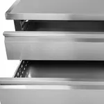 Maxx Cold MXCB72HC Four Drawer Door Refrigerated Chef Base