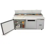 Maxx Cold MXCPP70HC Double Door Pizza Prep Table