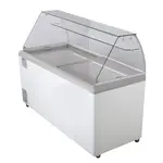 Maxximum Maxx Cold MXDC-12 White Ice Cream Dipping Cabinet