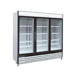 Maxximum MXM3-72F, 72 CFT 3 Glass Door Freezer