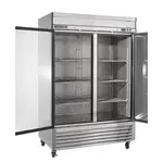 Maxx Cold MXSR-49GDHC Reach-In Refrigerator, Double Door, Bottom Mount, Glass