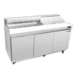Maxximum Maxx Cold MXSR60SHC 60-Inch Wide Sandwich/Salad Prep Station