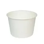 12FCCW, 12 Oz. White Paper Soup Containers, 500/CS (Lids Sold Separately)