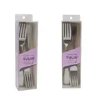 3133-05, 7.25-Inch Tulip Heavy Weight Dinner Fork 18/0 Stainless Steel, DZ