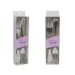 3133-11, 8.25-Inch Tulip Heavy Weight 18/0 Stainless Steel Dinner Fork, DZ