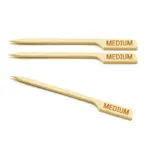 3.5-Inch Bamboo Steak Markers, Medium, 100/PK