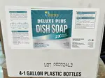 Unified DWH, Deluxe Plus 1 Gal Green Dishwashing Soap, 4/CS