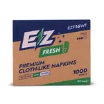 Ezfresh LLG16, 16x16-Inch Flat White Linen Like Paper Guest Towel, 1000/CS