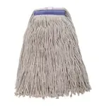 MOP-20WC, Economy Cotton-Poly Blend Cut-End Wet Mop Head, White