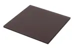 PP-1818G, 18x18-Inch 5/16, 8mm Thick Makrolon Polycarbonate Surface, Translucent Dark Gray