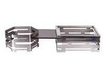 PWB6-3015S, 11.81-Inch Hexagon Buffet Riser, Stainless Steel