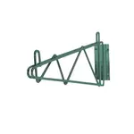 SB-24GN, 24-Inch Green Epoxy Wire Single Wall Bracket