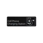 SCE3-CG10, 9-Inch Sign "Cell Phone Charging Station" Heavy-duty Plastic