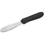 TWP-31K, 3.62x1.25-Inch Sandwich Spreader with Black Polypropylene Handle