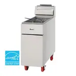 Migali C-F35-NG, Energy Star 35 Lb Natural Gas Fryer, - 60,000 BTU