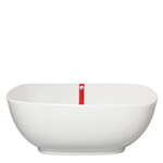 Miya X14032, 10" White Square Bowl, 8/CS (Discontinued)