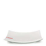 Miya X15003, 9.75" White Square Plate, 1 DZ