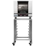 Moffat E23D3-P, Turbofan Single Deck Half Size Electric Digital Convection Oven with Steam Injection, 208V, 2.7 kW