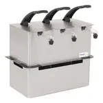 Nemco 10968, Stainless Steel Triple Drop-In Pump Dispenser for 1.5 Gallon/6 Qt. Pouch (Discontinued)