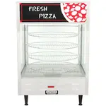 Nemco 6452, 4-Tier Single Door Rotating Pizza Merchandiser with 18-inch Racks, 120V