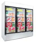 Nor-Lake AdvantEDGE NLGRP74-HG-W, 3 Swing Glass Door Refrigerator Merchandiser White/or Black