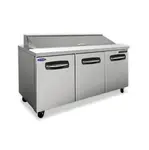 Nor-Lake AdvantEDGE NLSP48-12-001, 48-inch 2 Self-closing Doors Sandwich Food Prep Refrigerator W/Drawers